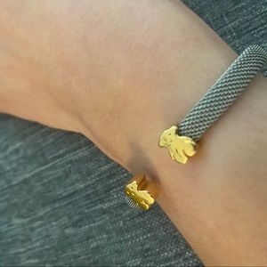 Tous Gold mesh Bangle